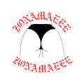 Zonamaeee Red & Black Sticker