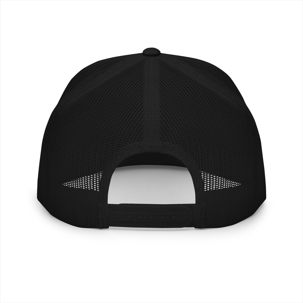 ZONAMAEEE Black Mesh Trucker Snapback