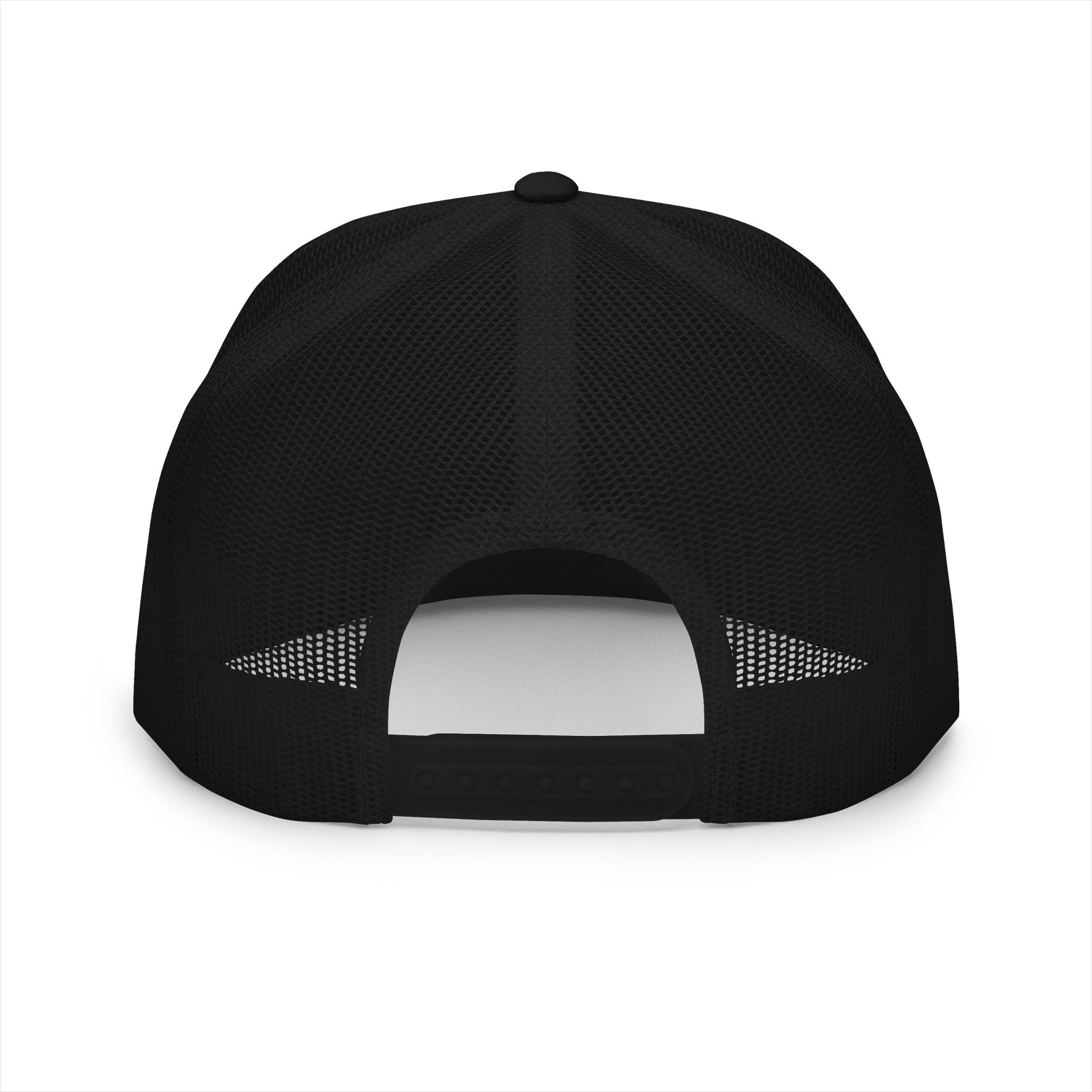 ZONAMAEEE Black Mesh Trucker Snapback