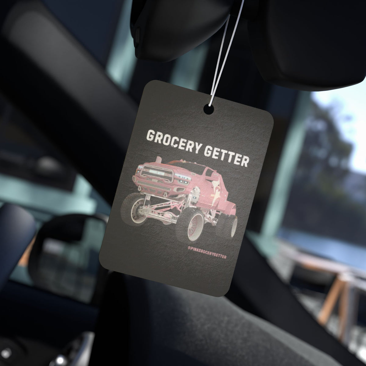 The Grocery Getter Car Air Freshener