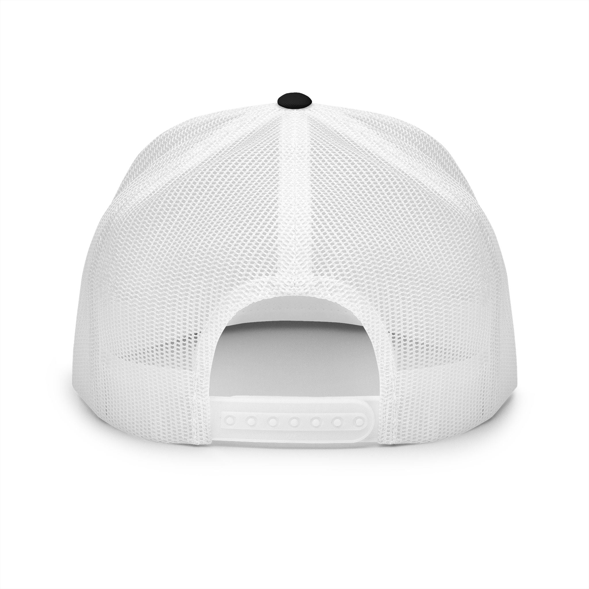 ZONAMAEEE White Mesh Trucker Snapback