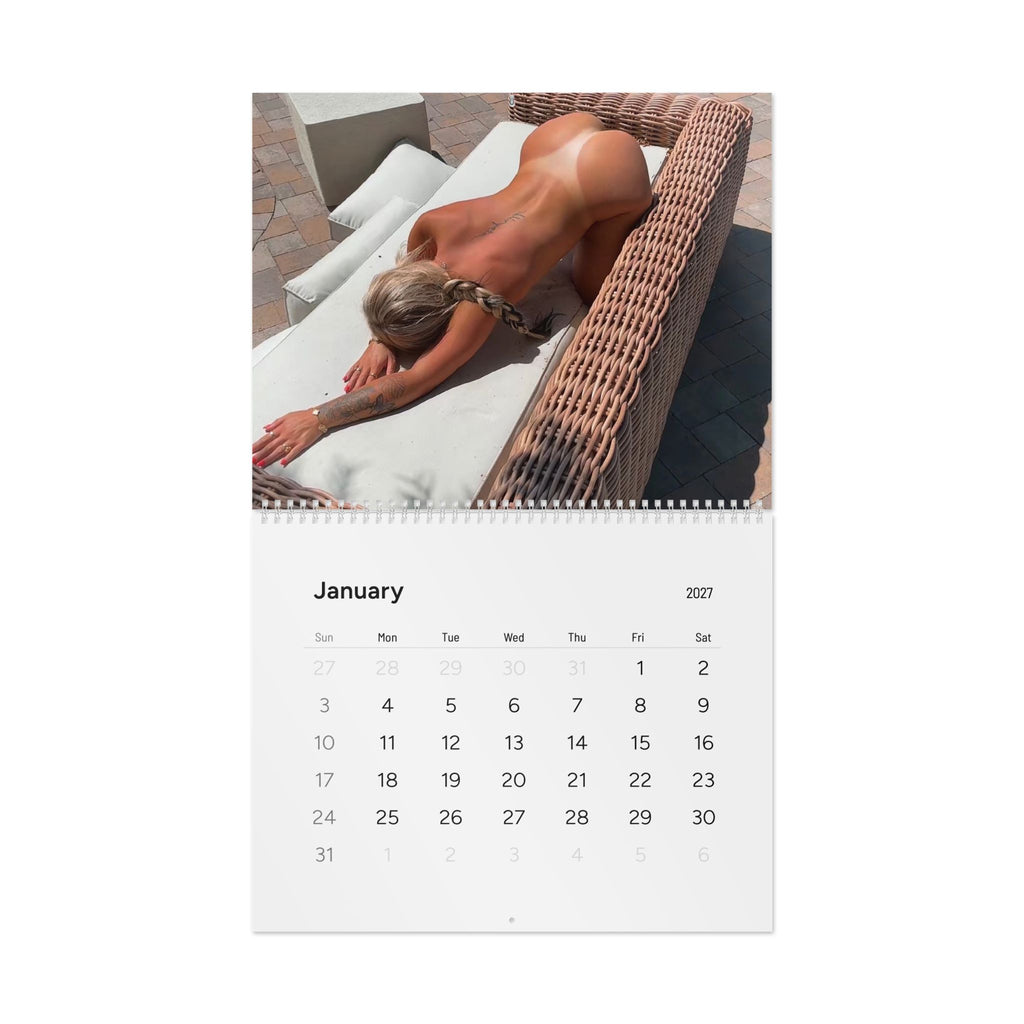 2027 Zona Mae NSFW Calendar
