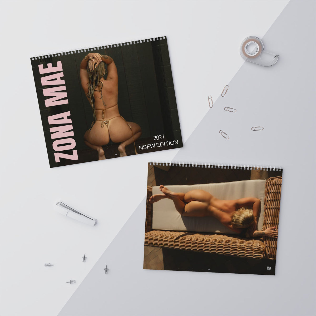 2027 Zona Mae NSFW Calendar